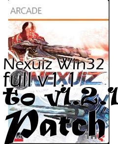 Box art for Nexuiz Win32 full v1.1 to v1.2.1 Patch