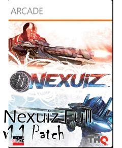 Box art for Nexuiz Full v1.1 Patch