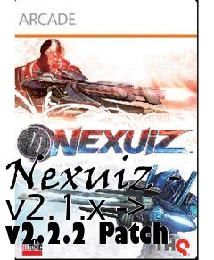 Box art for Nexuiz - v2.1.x -> v2.2.2 Patch