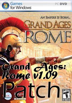 Box art for Grand Ages: Rome v1.09 Patch