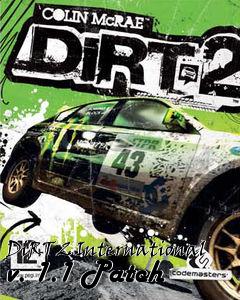 Box art for DiRT 2 International v. 1.1 Patch