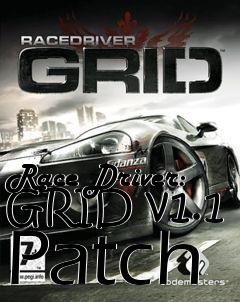 Box art for Race Driver: GRID v1.1 Patch