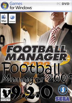 Box art for Football Manager 2009 v9.2.0