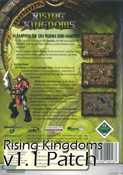 Box art for Rising Kingdoms v1.1 Patch