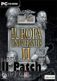 Box art for Europa Universalis II Patch (1.07) Italian