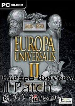 Box art for Europa Universalis II Patch (1.07) German