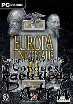 Box art for Europa Universalis II Conquest Pack Updated Patch