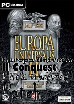 Box art for Europa Universalis II Conquest Pack Updated Patch