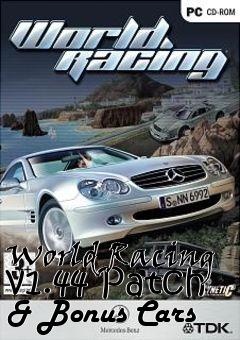 Box art for World Racing v1.44 Patch & Bonus Cars