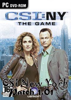 Box art for CSI New York - Patch 1.01