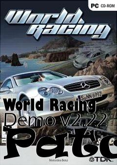 Box art for World Racing Demo v2.22 Patch