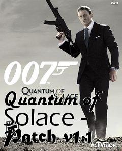 Box art for Quantum of Solace - Patch v1.1