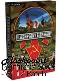 Box art for Flashpoint Germany v1.11 - v1.12 Patch
