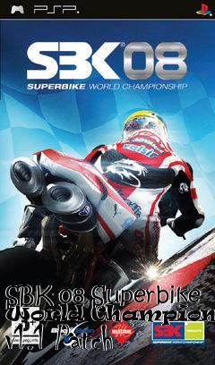 Box art for SBK-08 Superbike World Championship v1.1 Patch