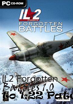 Box art for IL2 Forgotten Battles 1.0 to 1.22 Patch