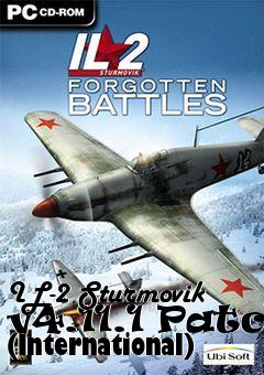 Box art for IL-2 Sturmovik v4.11.1 Patch (International)