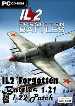 Box art for IL2 Forgotten Battles 1.21 to 1.22 Patch