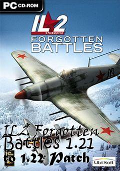 Box art for IL2 Forgotten Battles 1.21 to 1.22 Patch