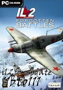 Box art for il2fb update 11bto111