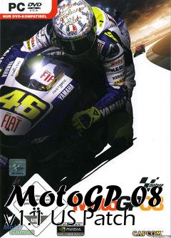 Box art for MotoGP 08 v1.1 US Patch