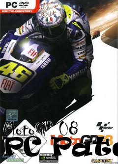 Box art for MotoGP 08 PC Patch