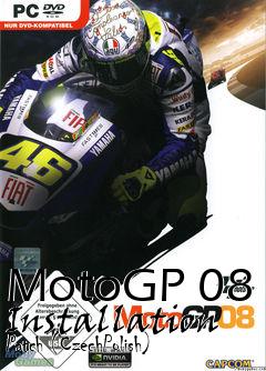 Box art for MotoGP 08 Installation Patch (CzechPolish)