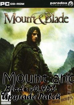 Box art for Mount and Blade v0.953 Upgrade Patch