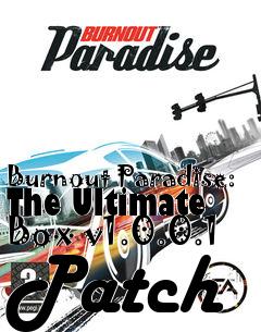 Box art for Burnout Paradise: The Ultimate Box v1.0.0.1 Patch