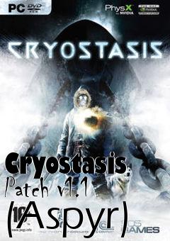 Box art for Cryostasis Patch v1.1 (Aspyr)