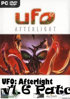 Box art for UFO: Afterlight v1.6 Patch