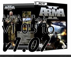 Box art for ARMA 2 Patch v1.05 to v1.07