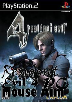 Box art for Resident Evil 4 PC Mouse Aim