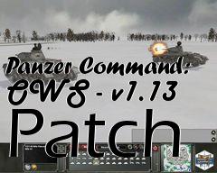 Box art for Panzer Command: OWS - v1.13 Patch