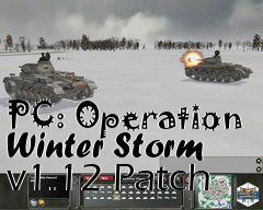 Box art for PC: Operation Winter Storm v1.12 Patch