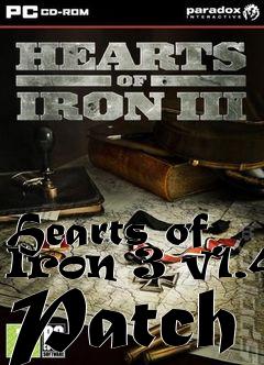 Box art for Hearts of Iron 3 v1.4 Patch