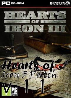Box art for Hearts of Iron 3 Patch v. 1.1