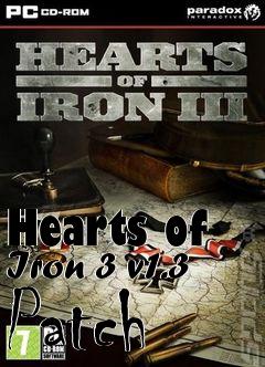 Box art for Hearts of Iron 3 v1.3 Patch