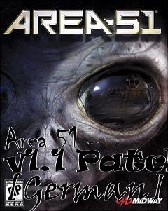 Box art for Area 51 - v1.1 Patch [German]