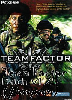 Box art for Team Factor Patch v1.25 (European)