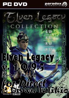 Box art for Elven Legacy v. 1.0.9.3 Retail Patch for Direct 2 Drive Editions