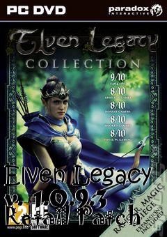 Box art for Elven Legacy v. 1.0.9.3 Retail Patch
