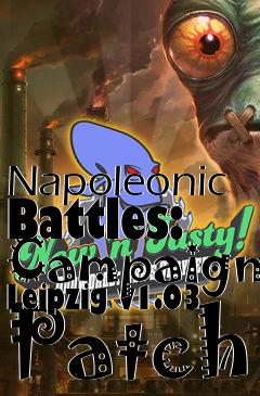Box art for Napoleonic Battles: Campaign Leipzig v1.03 Patch