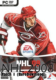 Box art for NHL 2008 Patch 1 (EuroDownload)