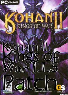 Box art for Kohan II: Kings of War 1.1.5 Patch