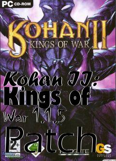 Box art for Kohan II: Kings of War 1.1.5 Patch