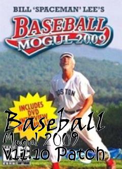 Box art for Baseball Mogul 2009 v11.10 Patch