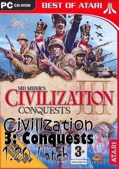 Box art for Civilization 3: Conquests 1.20 Patch