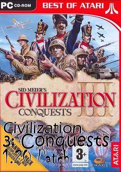 Box art for Civilization 3: Conquests 1.20 Patch