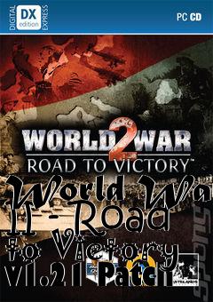 Box art for World War II - Road to Victory v1.21 Patch