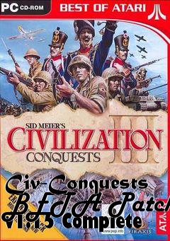 Box art for Civ-Conquests BETA Patch v1.15 Complete
